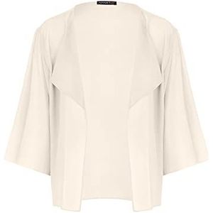 APART Fashion Chiffon bolero voor dames, Ivoor