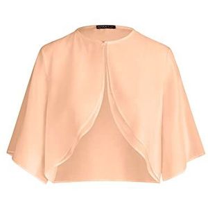 ApartFashion Chiffonbolero voor dames, abrikoos, normaal, apricot, XL