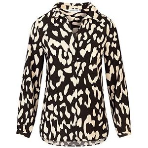 APART Fashion Damesblouse, beige-zwart, 38