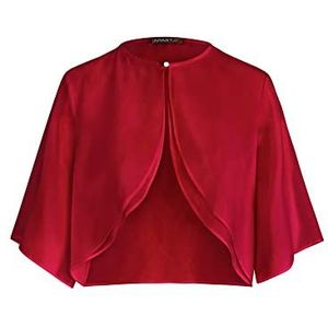 ApartFashion Chiffonbolero, bordeaux, 34