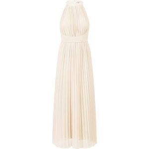 APART Fashion Chiffon damesjurk crème 48, Crème