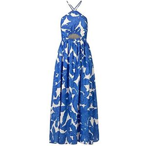 ApartFashion Jurk voor dames, blauw-crme, 38