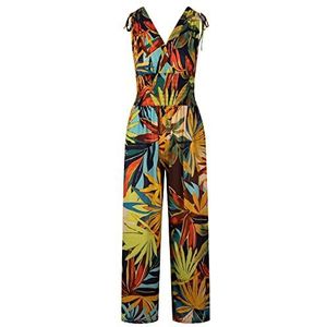 APART Fashion Jumpsuit voor dames, Groen-veelkleurig, 42