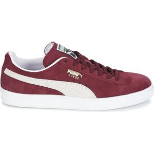 Puma - Dames Sneakers Suede Classic - Rood - Maat 36