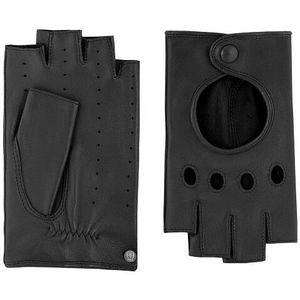 Roeckl Shorts Driver handschoenen, zwart (Black 000), 6,5 dames, zwart (Black 000), 6,5 cm, Zwart (000)