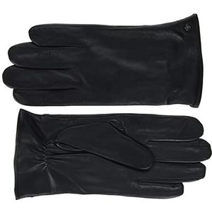 Roeckl Boston Touch van de leren handschoenen, zwart, 8,5 cm, heren, zwart, 8,5, zwart.
