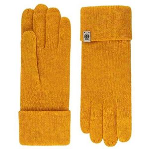 Roeckl 23011-350 dames gebreide handschoenen kleur geel 2148 One Size, 248, één maat, 248