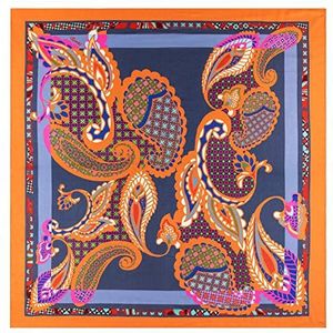 Roeckl Dames Pattern Fusion 130x130 sjaal, 555, eenheidsmaat