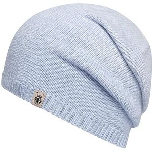 Roeckl Dégradé Cotton beanie voor dames, blauw, eenheidsmaat, blauw, Eén maat