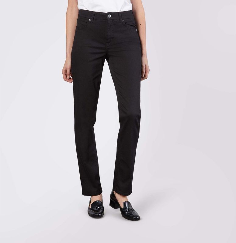 Feminine fit jeans met 5-pocketmodel, model 'MELANIE'