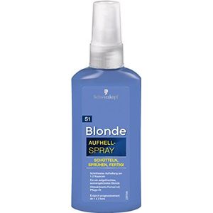 Schwarzkopf Blonde bleekmiddel S1 bleekspray, niveau 3, 3-pack (3 x 125 ml)