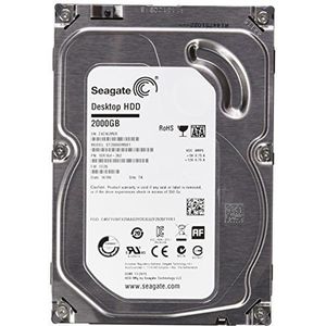 Seagate Desktop ST2000DM001 HDD 2 TB interne harde schijf ((3,5 inch) SATA, 6 GB/s, 64 MB cache)