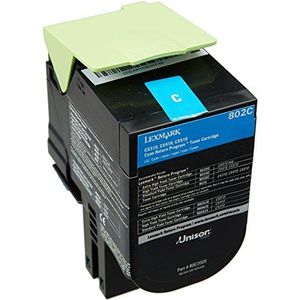 Toner Lexmark 802C Cyan