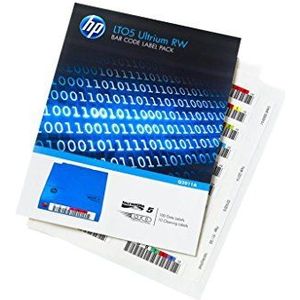 HP LTO-5 Ultrium RW Bar Code Label Pack 110 Barcode-etiketten