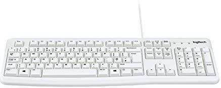 Logitech - K120 - Toetsenbord - Wit - Waterdicht Ontwerp