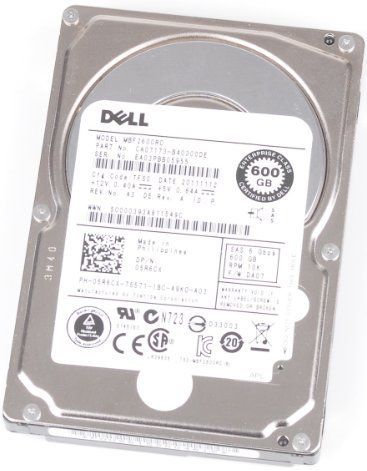 Dell 5R6CX 600 GB SAS interne harde schijf (0.60 TB, 2.5"), Harde schijf