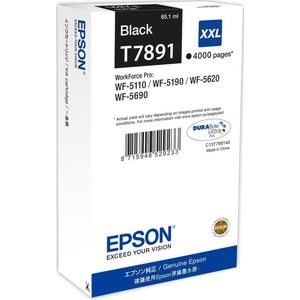 Epson T7891XXL - Inktcartridge / Zwart / Extra Hoge Capaciteit