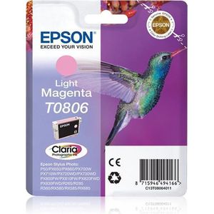 Epson Hummingbird T0806 inktcartridge 1 stuk(s) Origineel Lichtmagenta