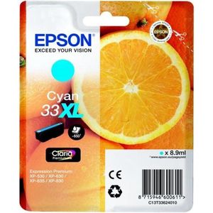 EPSON Cartouche Oranges Ink Claria Premium Cyan XL
