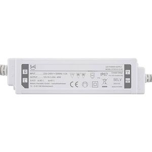 SeKi Led-driver met constante spanning 12 V DC 40 W 3,33 A IP67 bescherming transformator voeding geen minimale belasting, geen lawaai/led - MM goedkeuring