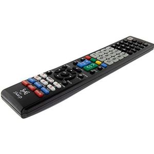 SeKi Afstandsbediening geschikt voor Sharp - werkt met alle Sharp apparaten (TV, TV Smart TV, DVD, LED TV en 4K), met extra leerfunctie