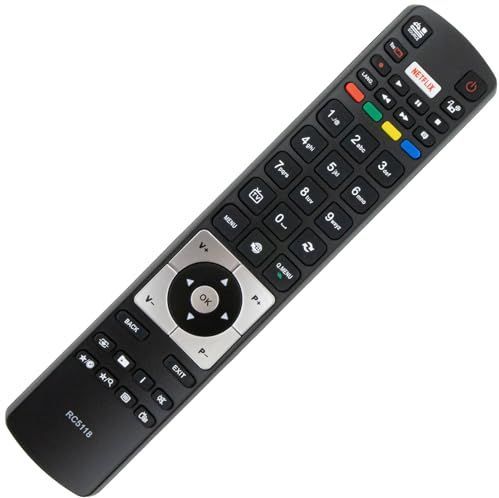 Vervangende afstandsbediening voor Telefunken RC5118