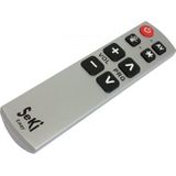 Universele afstandsbediening Seki easy Grijs Makkelijke afstandsbediening zelf leerbaar