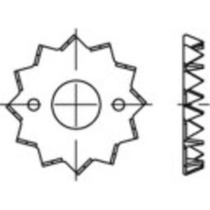 TOOLCRAFT Houten verbindingsstuk Kneedbaar 135727 50 stuk(s) (Ø) 95 mm