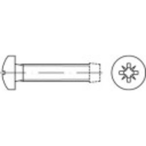 TOOLCRAFT 141000 Tapbouten M2 5 mm Kruiskop Pozidriv DIN 7500 Staal Galvanisch verzinkt 1000 stuk(s)