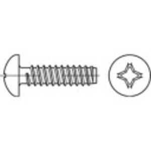 TOOLCRAFT 145058 Lenskop-plaatschroeven 2.2 mm 4.5 mm Kruiskop Phillips DIN 7981 Staal Galvanisch verzinkt 2000 stuk(s)