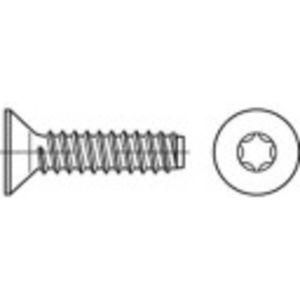TOOLCRAFT 149690 Senkkopf-Schlitzschraube 2,9 mm 9,5 mm T-Profil ISO 14586 Stahl Verzinkt 1000 Stück