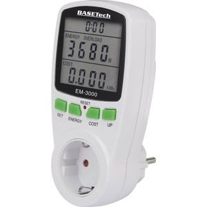 Basetech EM-3000 Energiekostenmeter Kostenprognose