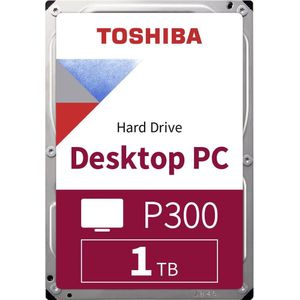 Toshiba Interne harde schijf 8,9 cm (3,5 inch) P300 1 TB SATA III Bulk (1 TB, 3.5""), Harde schijf
