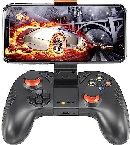 Renkforce GC-01 Gamepad Android, iOS Zwart