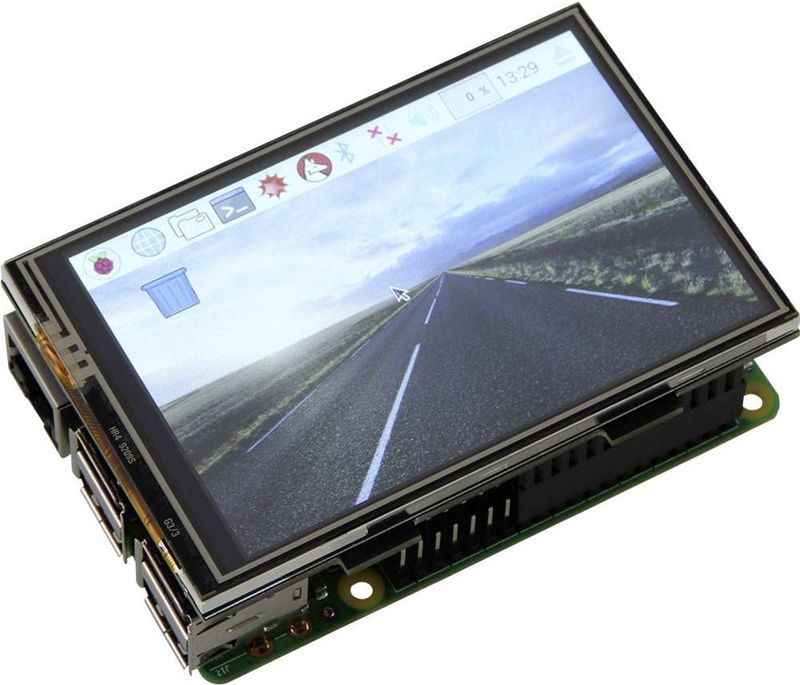 Joy-it RB-Display Kit 3.5 Touchscreenmodule 8.9 cm (3.5 inch) 480 x 320 Pixel Geschikt voor serie: Raspberry Pi Incl. b