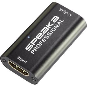 SpeaKa Professional - Repeater HDMI - 20 m - Actieve Versterker - Ondersteunt 4K