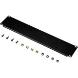 Renkforce RF-3429136 19 inch Afdekking voor patchkast 2 HE Donkergrijs