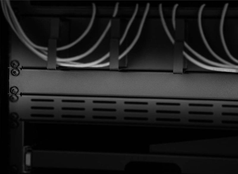 Renkforce - RF-3429144 - Afdekking voor Patchkast - Donkergrijs - Staal