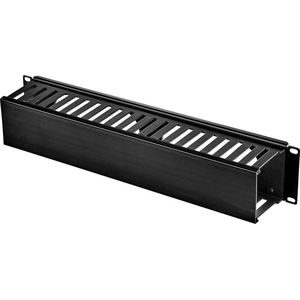 Renkforce RF-3429152 19 inch Kabelvoering voor patchkast 2 HE Zwart
