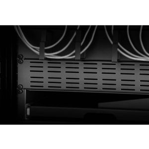 Renkforce RF-3429460 19 inch Afdekking voor patchkast 2 HE Met luchtsleuven Donkergrijs