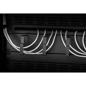 Renkforce RF-3440222 19 inch Kabelvoering voor patchkast 2 HE Zwart