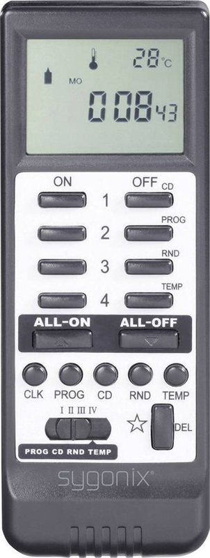 Sygonix RSL Afstandsbediening 16-kanaals Bereik max. (in het vrije veld) 50 m