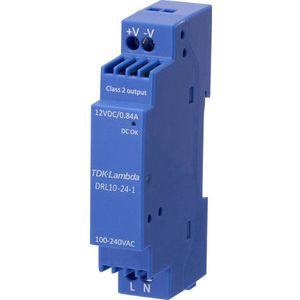 TDK-Lambda DRL10-12-1 DIN-rail netvoeding 12 V 0.84 A 10.08 W Inhoud 1 stuk(s)