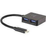 Renkforce USB 3.2 Gen 1 Hub 4 Poorten Zwart