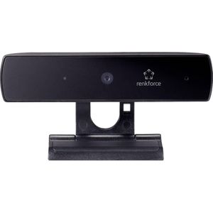 Renkforce - RF-WC1080P1 - Webcam - Zwart - Full HD 1920 x 1080 Pixels, Autofocus, Geïntegreerde Microfoon