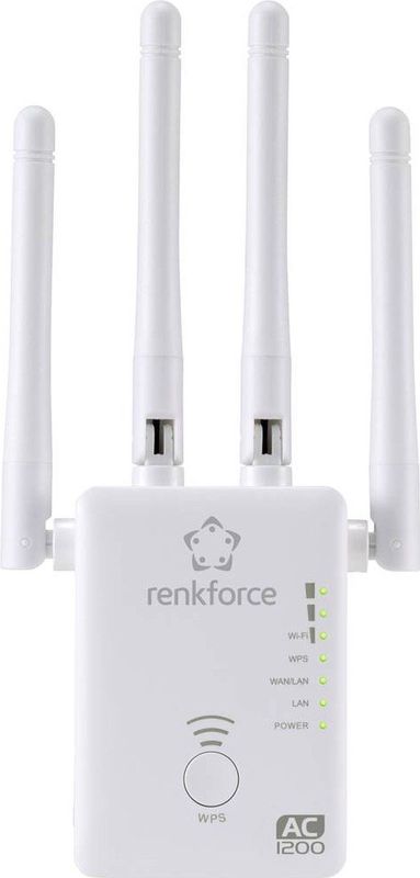 Renkforce WS-WN575A3 Dual Band AC1200 - WiFi-versterker - Repeater