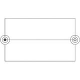 SpeaKa Professional - Jack Adapter - Audio-adapter - Zwart