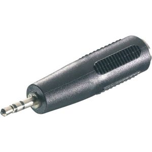 SpeaKa Professional - Jack Adapter - Audio-adapter - Zwart