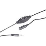 SpeaKa Professional SP-7870380 Jackplug Audio Verlengkabel [1x Jackplug Male 3,5 Mm