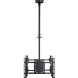 SpeaKa Professional Double TV-plafondbeugel 81,3 cm (32) - 165,1 cm (65) Kantelbaar